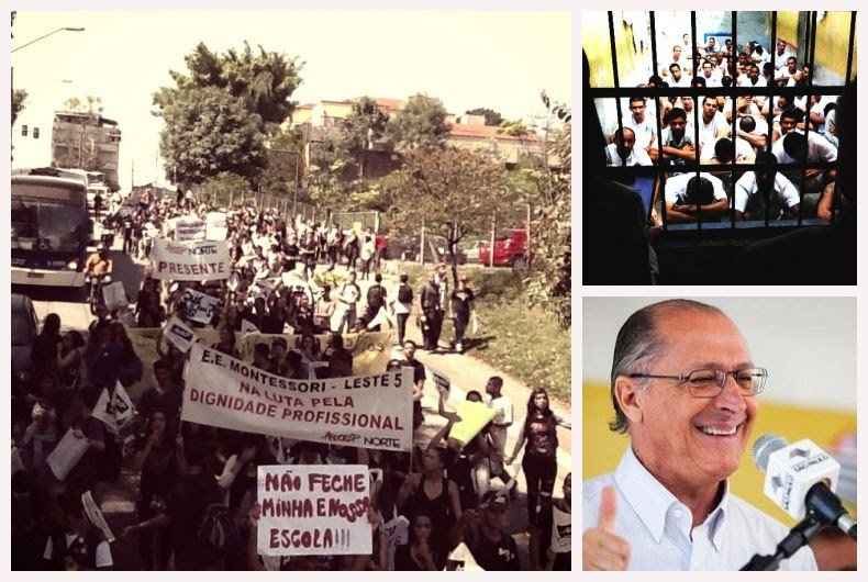 Governo Alckmin joga                                               fora a janela                                               demográfica que permite                                               melhorar a educação