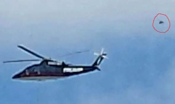 Donald Trump’s Chopper Tailed by UFO (Video)
