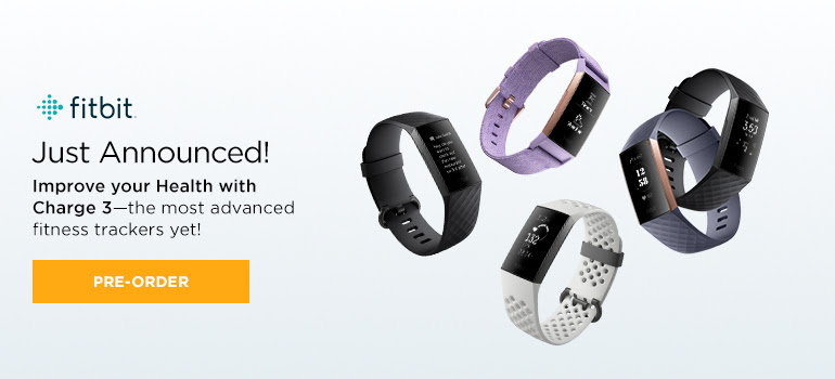 All New Fitbit Charge 3