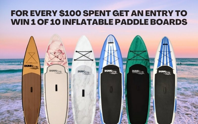 Enter to Win 1 of 10 Free Inflatable SUPs