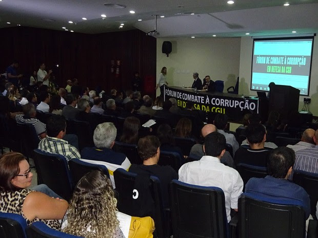 Fórum de Combate à Corrupção aconteceu na tarde desta segunda (13) em Natal (Foto: Divulgação/Assessoria)