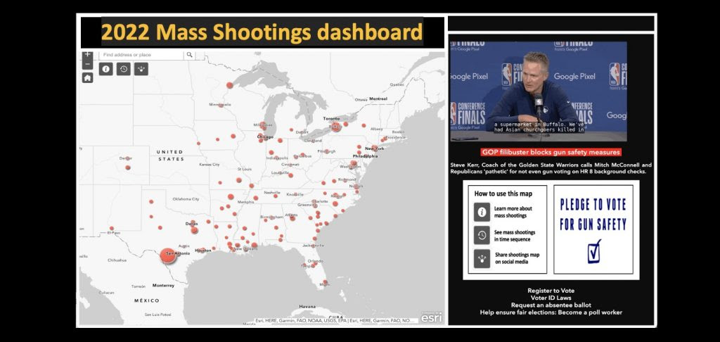 2022 Mass shooting dashboard as Republicans block gun safety measures with the filibuster