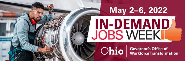 In demand jobs week is May 2-6
