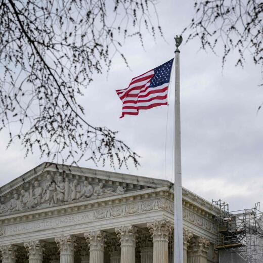 La Cour suprême américaine, le 28 février 2024 à Washington.