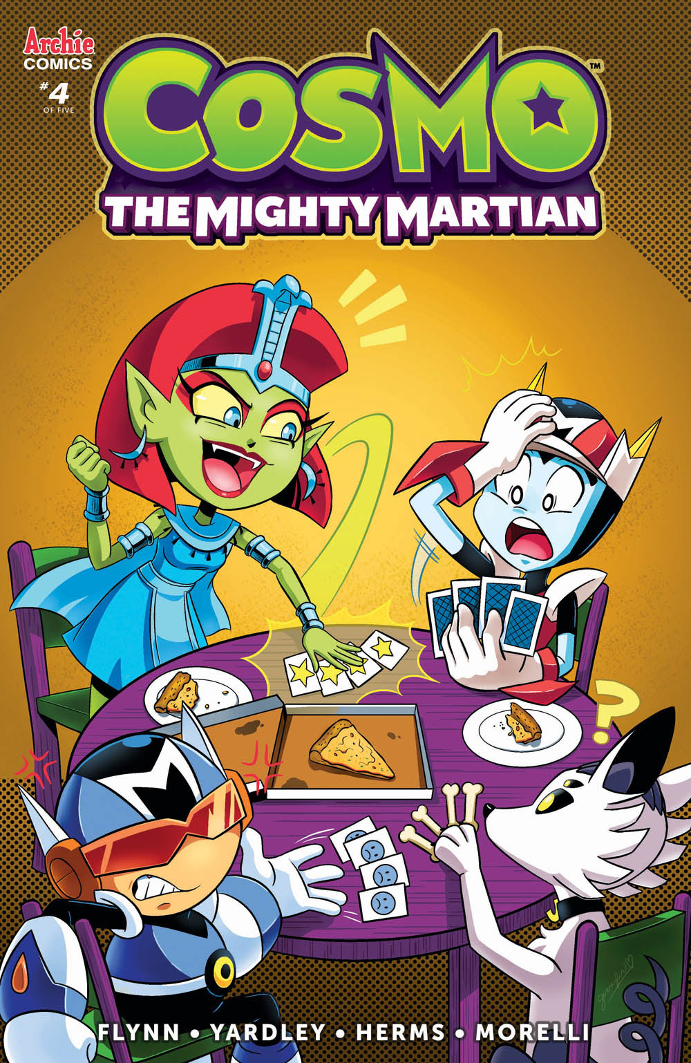 COSMO THE MIGHTY MARTIAN #4: CVR C Hernandez