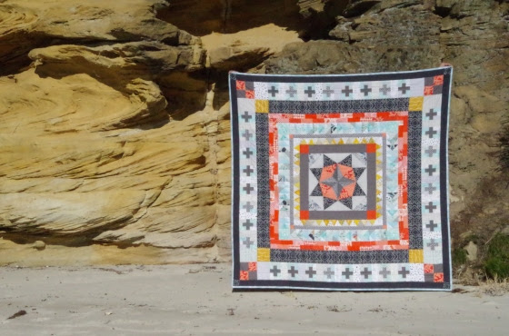 Marcelle Medallion Quilt May 2015