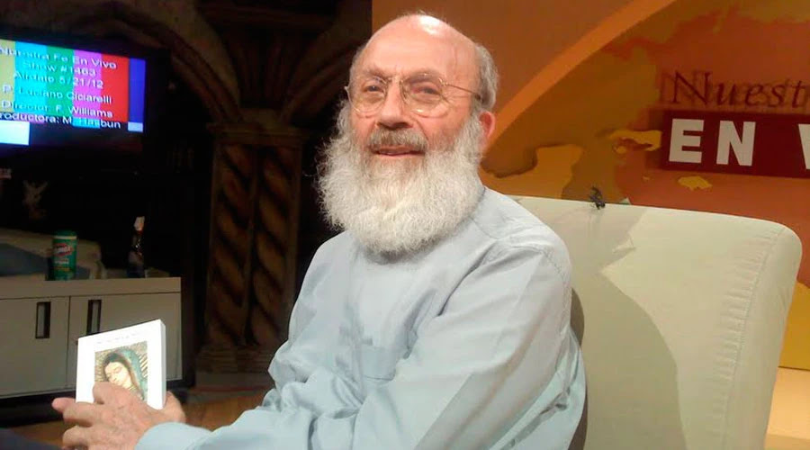 P. Luciano Ciciarelli. Captura Youtube EWTN P. Luciano Ciciarelli. Captura Youtube EWTN