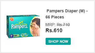 Pampers Diaper (M) - 66 Pieces