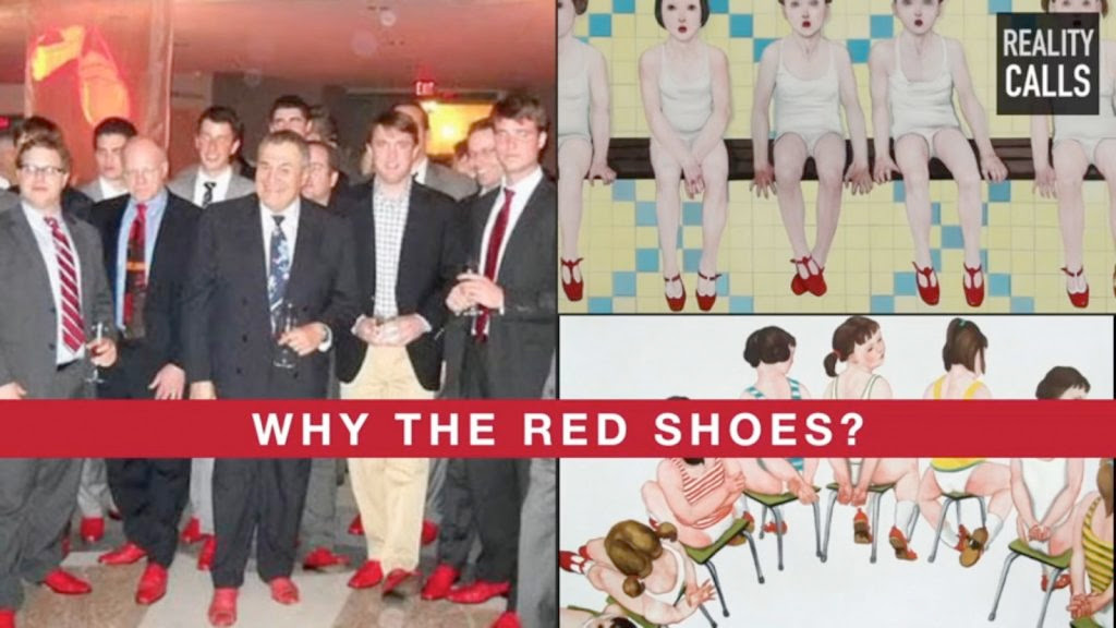 Red shoes mean pedophilia