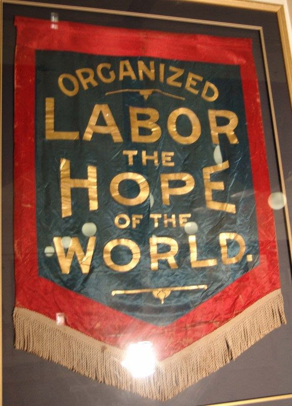 Labor the Hope of the World | Hope of the world, Banner, Hanging signs