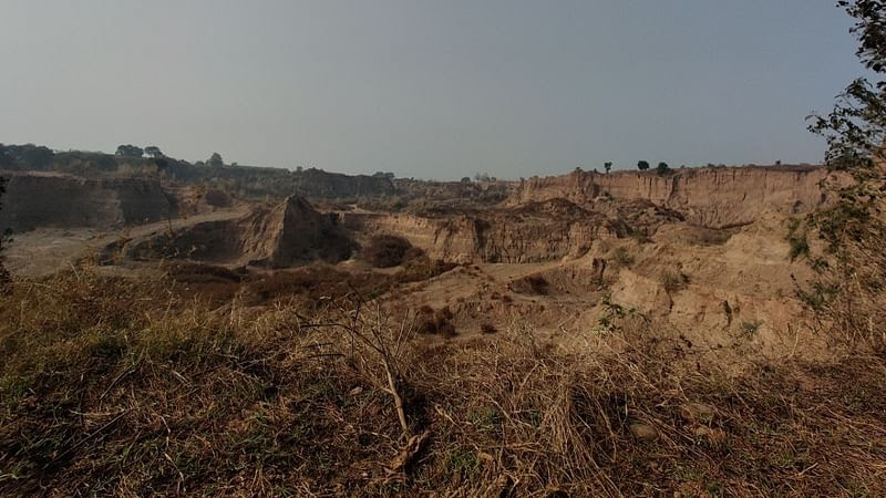 Illegal mining quarry in Taranpur, Mohali district | Urjita Bhardwaj | ThePrint