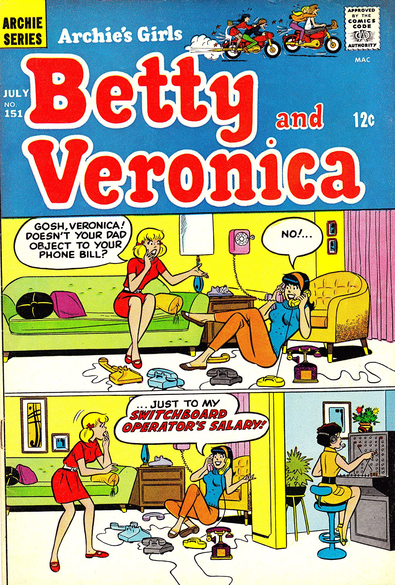 BETTY & VERONICA #151