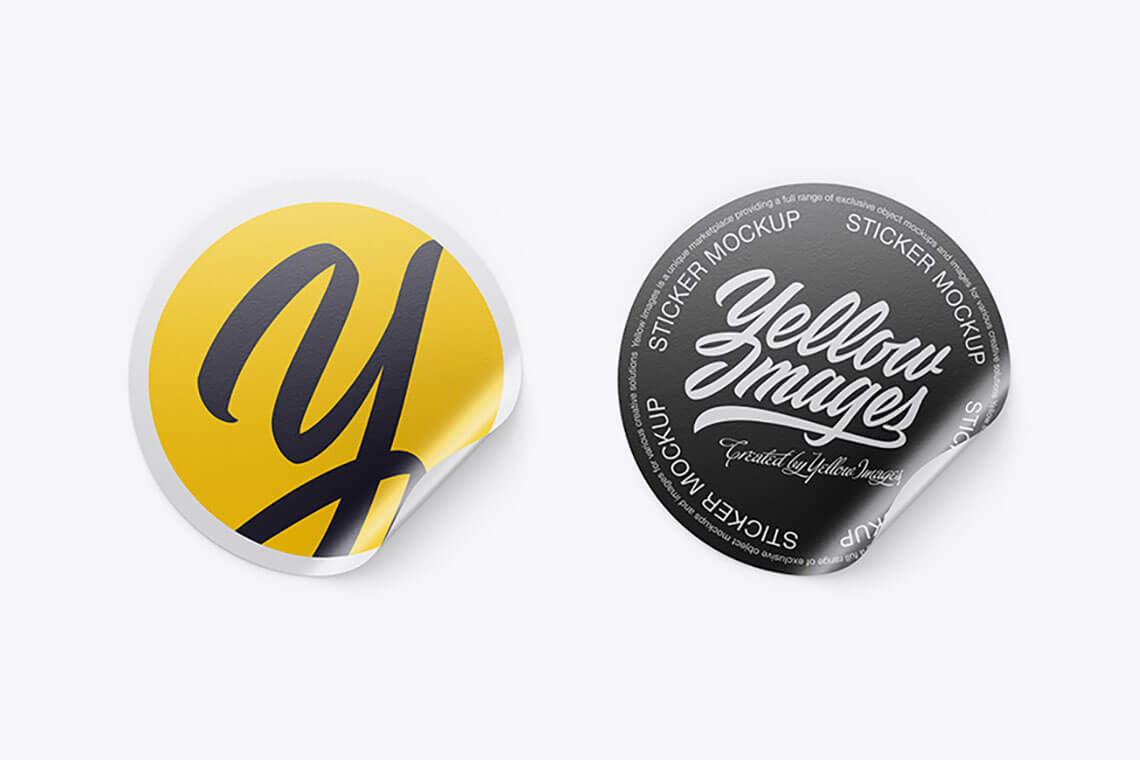 ðŸ”¥ 85+ Gleaming Sticker Mockups Free & Premium The Designest
