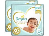 Kit Fraldas Pampers Premium Care Tam. XG 