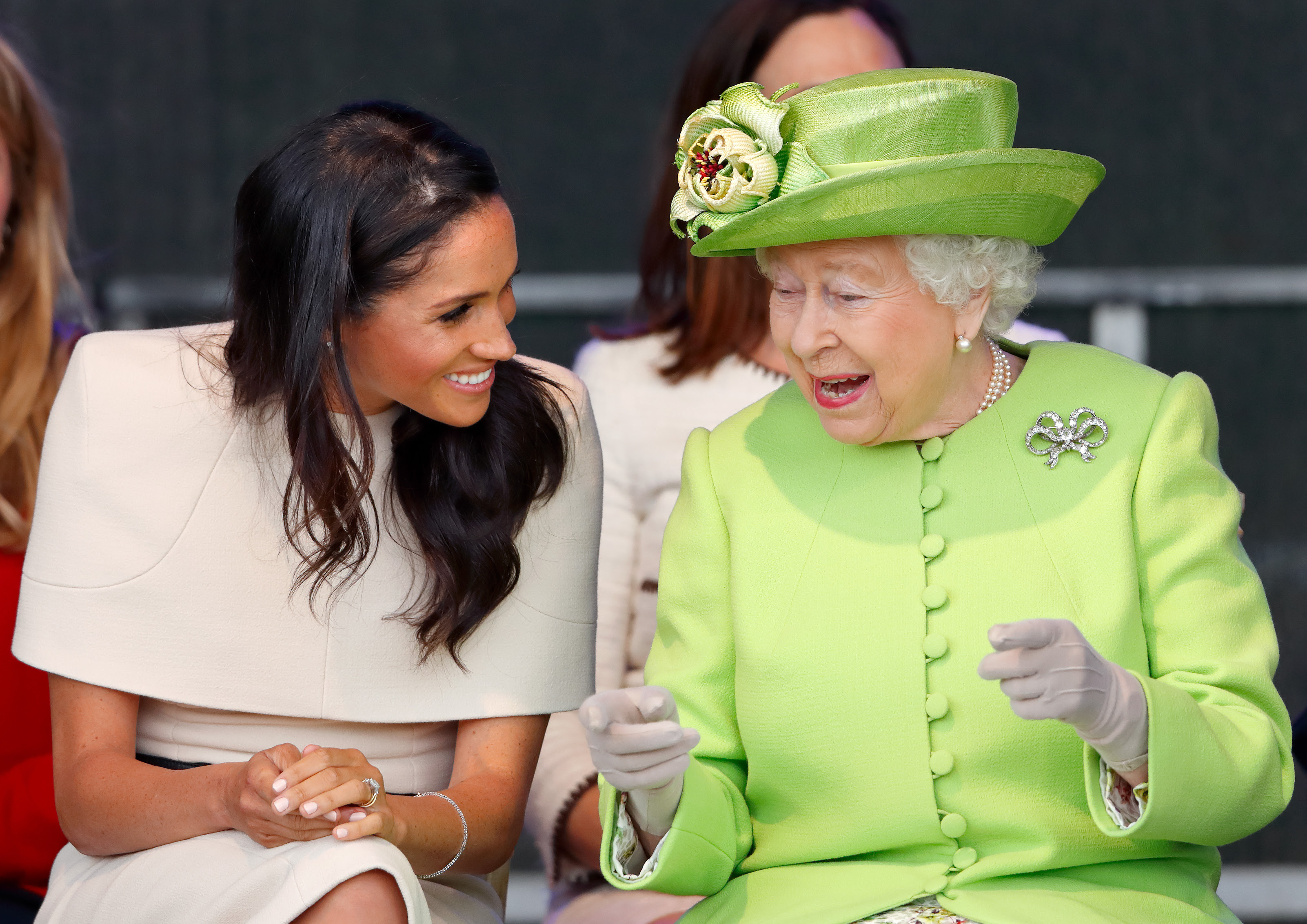Meghan said the Queen was one of the first people she met