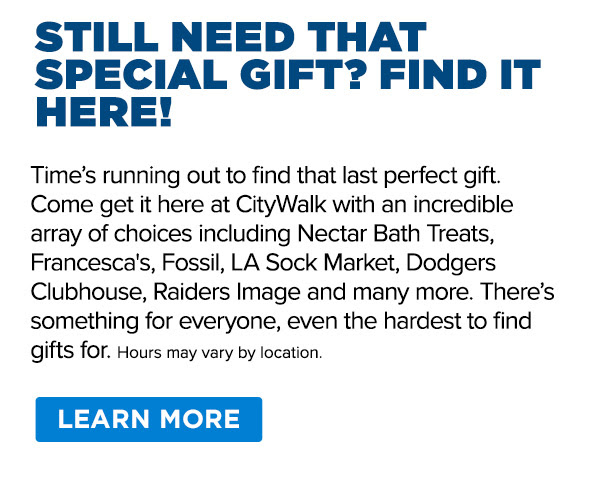 Time’s running out to find that last perfect gift.
