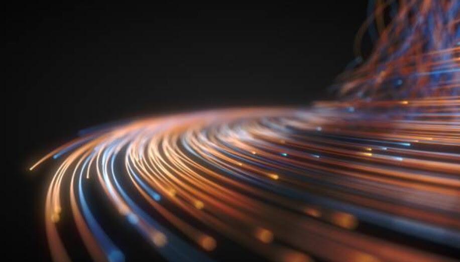 image of broadband speed animation
