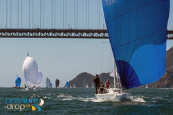 J/105s sailing San Francisco Bay