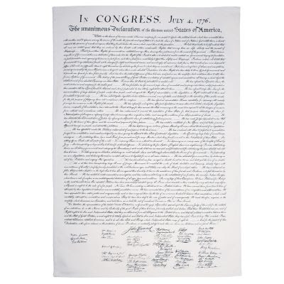 US Declaration of Independence Tea Towel