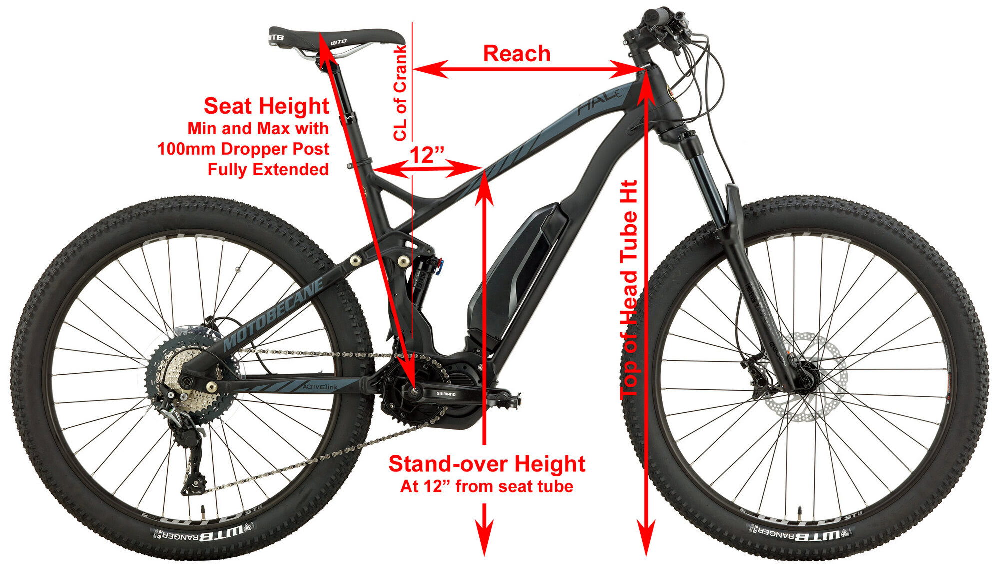 42 cm bike height hot sale