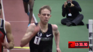 Galen Rupp one lap from glory