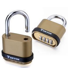 4 Digit Password Padlock Security Waterproof