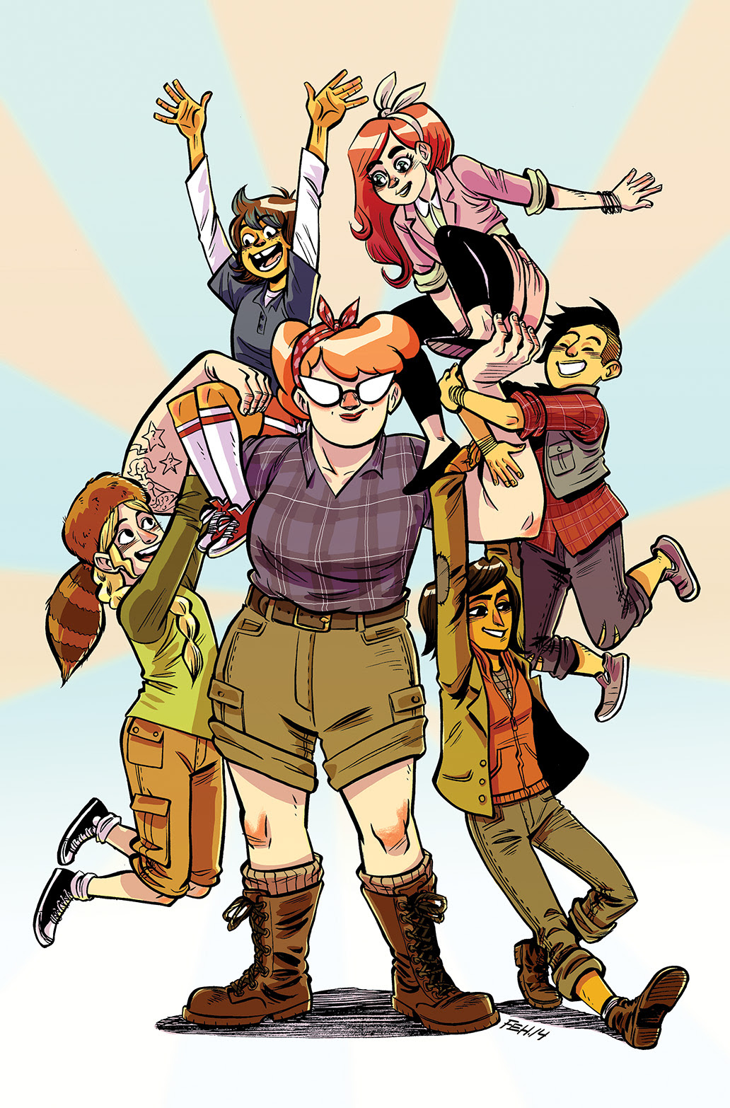 LUMBERJANES #3 Cover B by Faith Erin Hicks