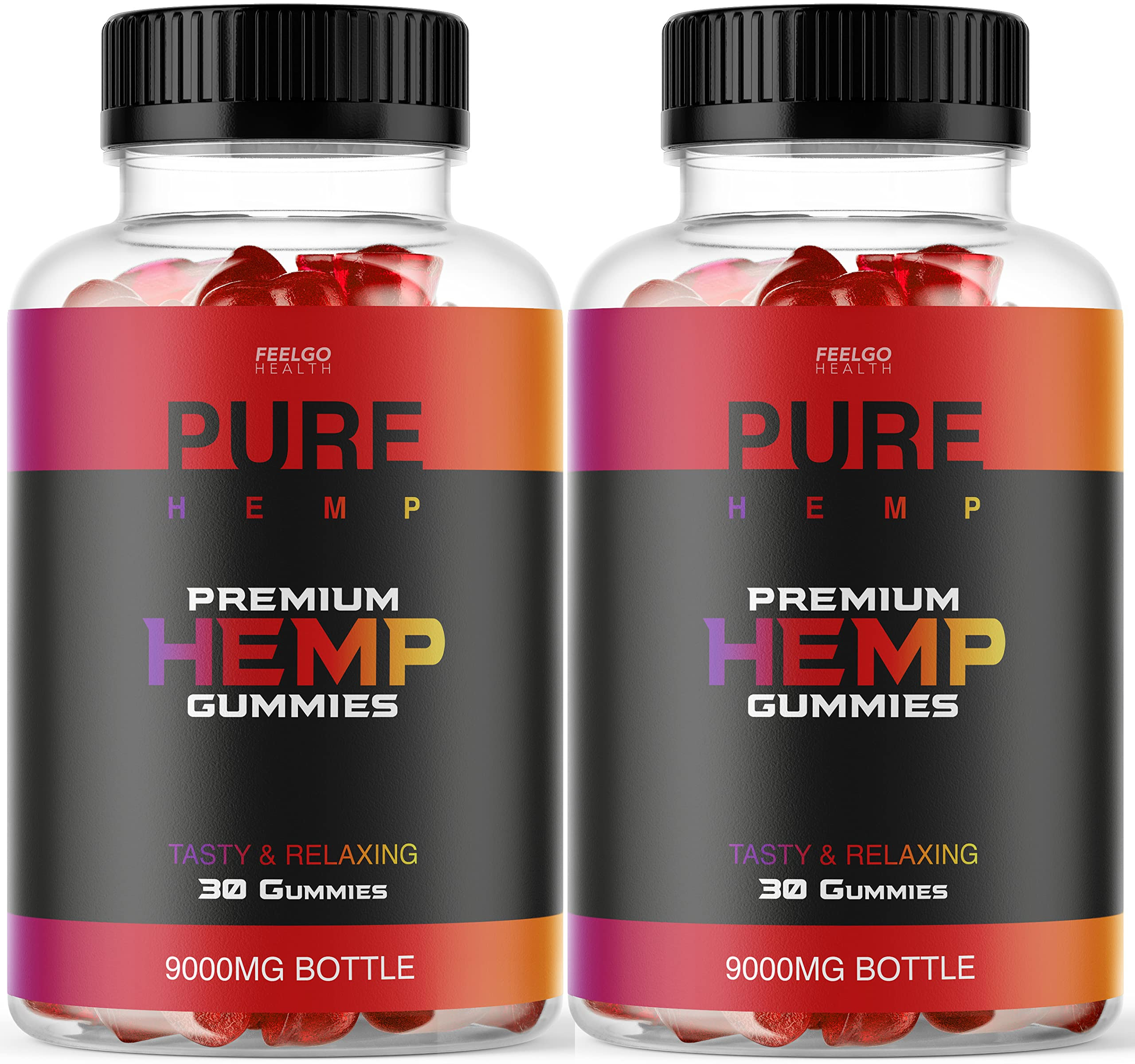 Amazon.com: 2 Pack - Pure Hemp Gummies - Pure Premium Hemp Extract 300MG  Per Gummy, PureHemp Botanicals Gummys, Shark, Gummirs, Seed Oil, Tank, For  Hair, Vegan, 9000mg per Bottle (60 Gummys For
