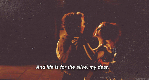 Life Is For The Alive My Dear GIFs - Find & Share on GIPHY