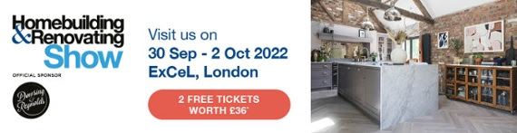 Get 2 free tickets to the London Homebuilding &amp; Renovating Show, worth &pound;36