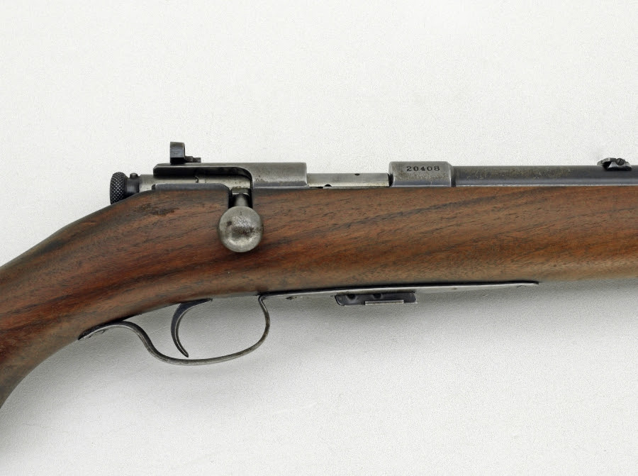 WINCHESTER MODEL - 57 BOLT ACTION RIFLE CALIBER 22 LONG RIFLE C&R OK - Picture 3