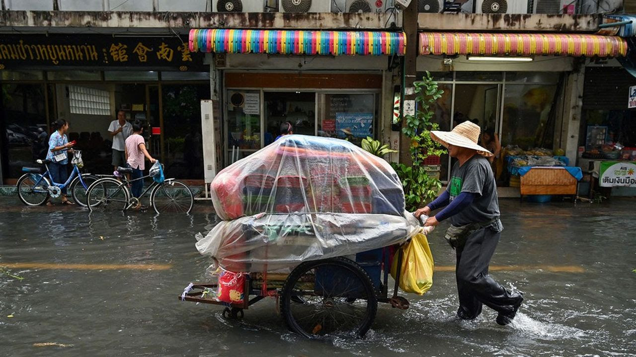 L'Asie est le continent le plus exposé aux risques liés à la montée des eaux.