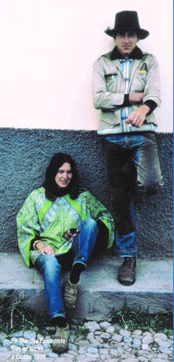 Le couple Guy et Nicky, à la découverte du monde, ici à Cuzco en 1970.