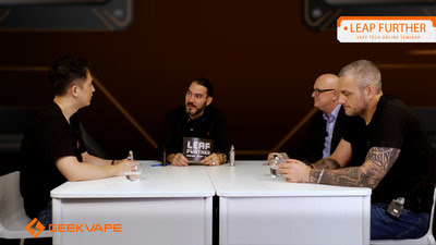 Geekvape held an online technical seminar “Leap Further” to explore technology used in the e-cigarette