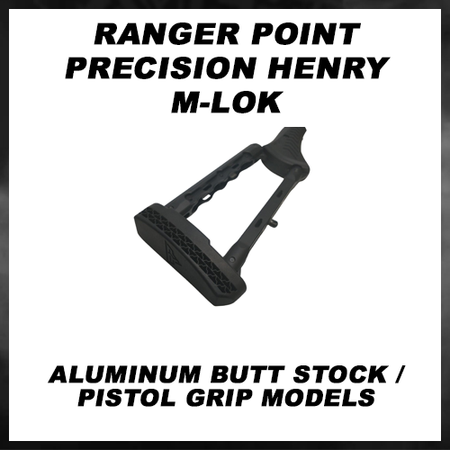 Marlin M-LOK Pistol Grip Aluminum Butt Stock Black