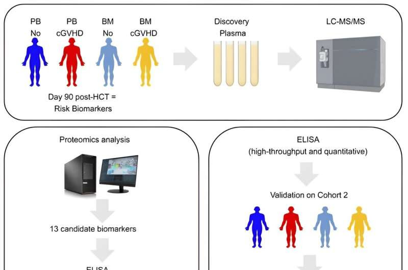 Risk biomarkers for chronic graft-versus-host-disease identified