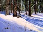 Winter Shadows - Posted on Friday, January 23, 2015 by Nancy Romanovsky