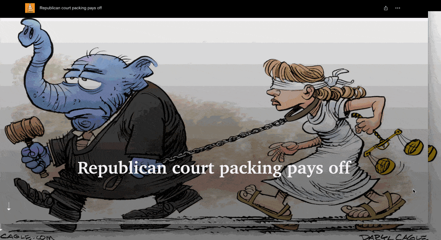 Republicans haven't won the popular vote since 2004, so they pack the courts with partisan judges to cling to power and rule from the bench. Follow the money to see how.