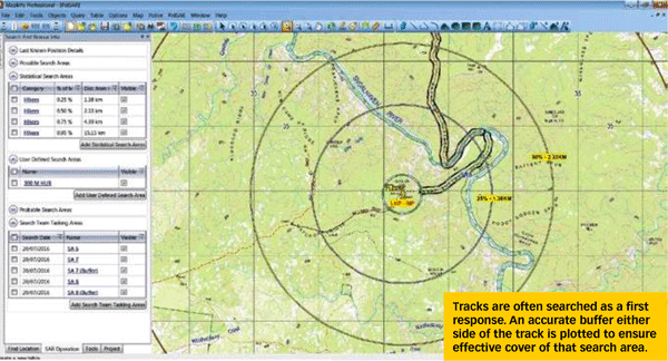 Using GIS to Help Locate Missing Persons