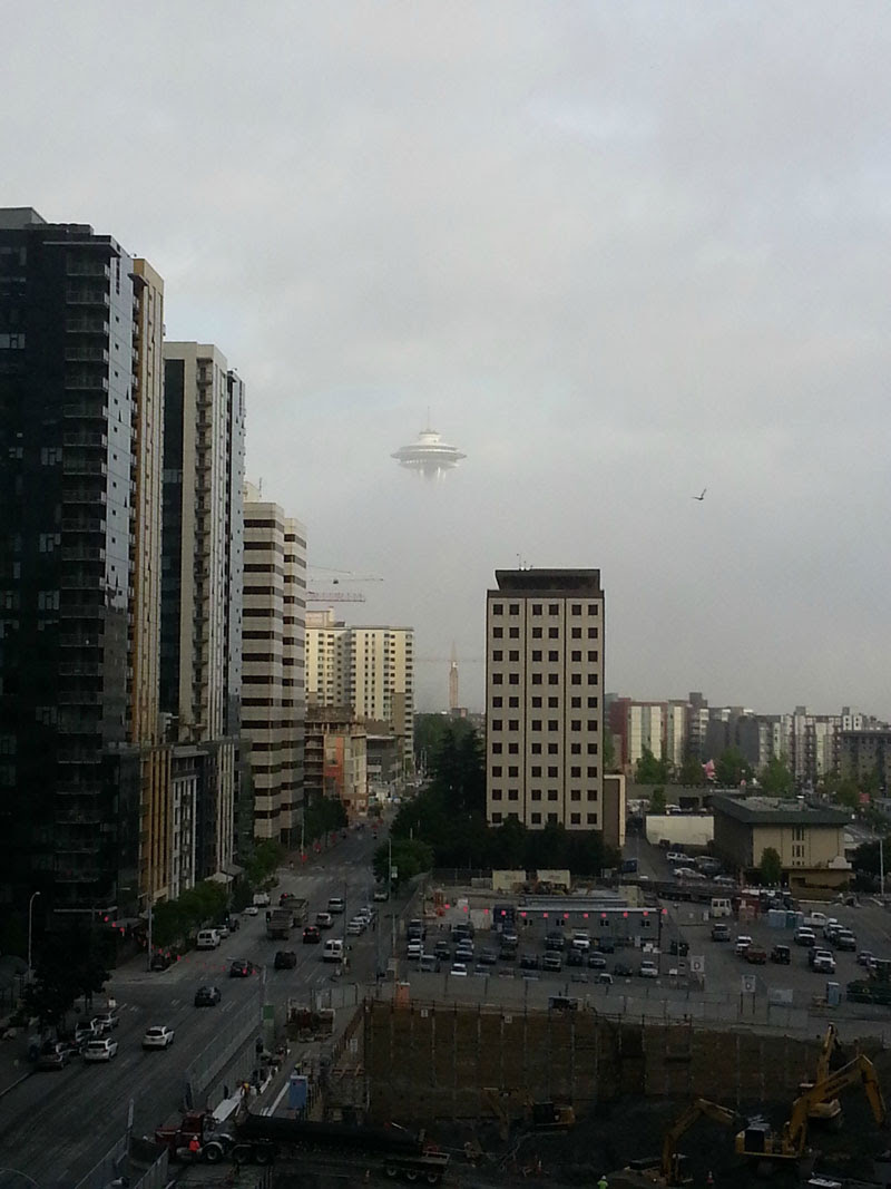 http://twistedsifter.com/2013/08/ufo-spotted-in-seattle-space-needle/