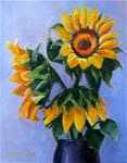 Sunflowers - Posted on Tuesday, November 11, 2014 by Kulli Maslova