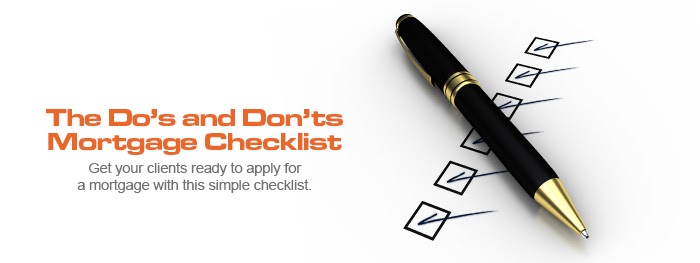 The Do's and Don'ts Mortgage Checklist for a Kentucky Mortgage Loan