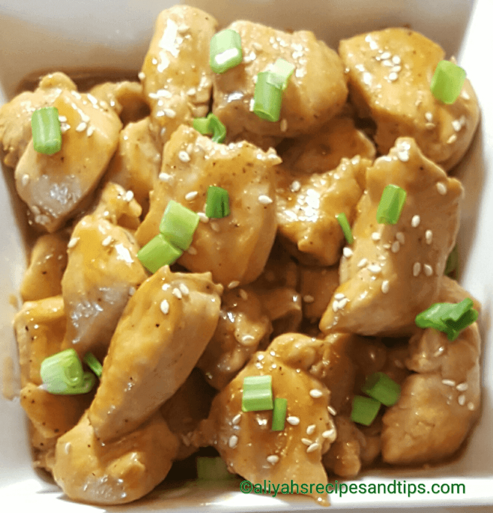 Orange chicken