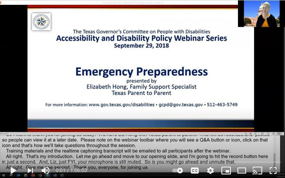 Emergency Preparedness and Disaster Planning screengrab
