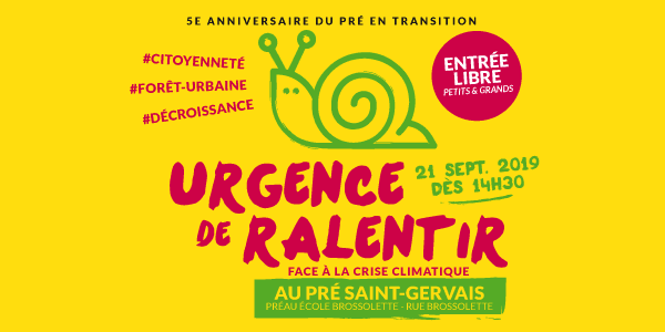 URGENCE DE RALENTIR