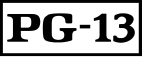 PG-13 rating symbol