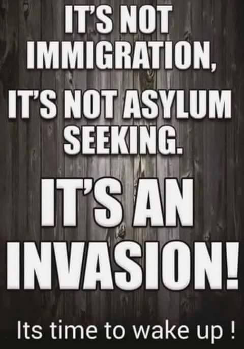 THIS IS DEFINITELY WHAT I THINK.....AND WE BETTER BE CAREFUL WHO WE LET INTO OUR [OUR] COUNTRY PEOPLE...IT'S OUR COUNTRY PEOPLE....VOTE PEOPLE....."VOTE.":