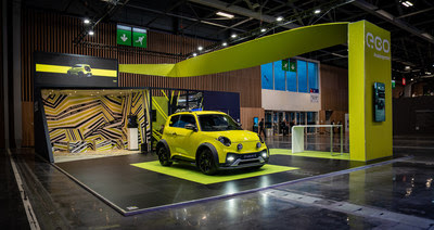The e.GO booth at Paris Motorshow The e.GO booth at Paris Motorshow