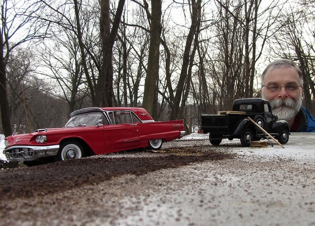 Fantastic Forced Perspective Photographs by Michael Paul Smith