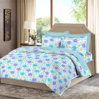 Bombay Dyeing Polycotton Printed Double Bedsheet